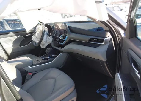 2023 Toyota Highlander L z USA, uszkodzony, nr VIN 5TDKDRAH4PS049134